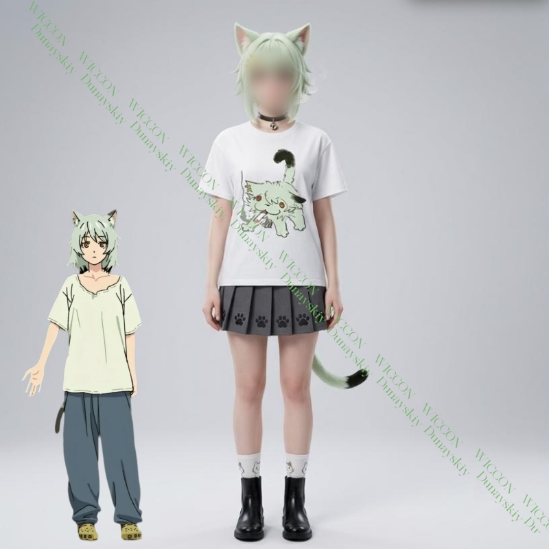 Anime Merchandise T Shirt - Kaos Katun Lengan Pendek dengan Gambar