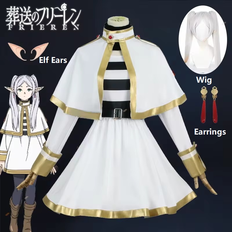 Frieren Anime Merchandise - Sousou No Frieren kostum Cosplay sepatu