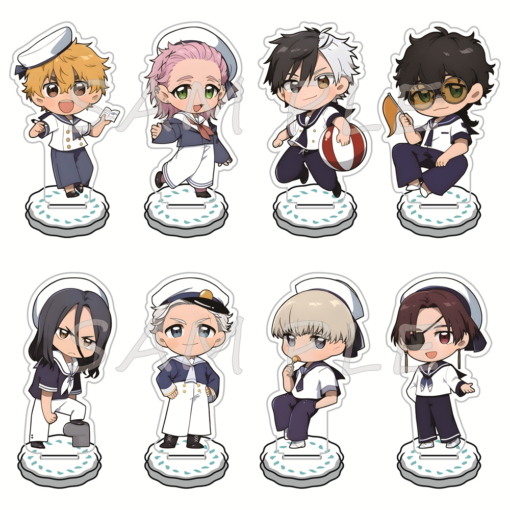 Windbreaker Anime Merchandise - WIND BREAKER 10cm Figur Akrilik Berdiri