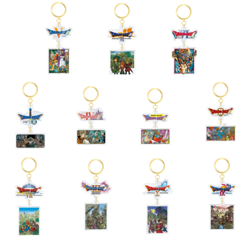 Frieren Anime Merchandise - Gantungan Kunci Akrilik 6Cm untuk Dragon