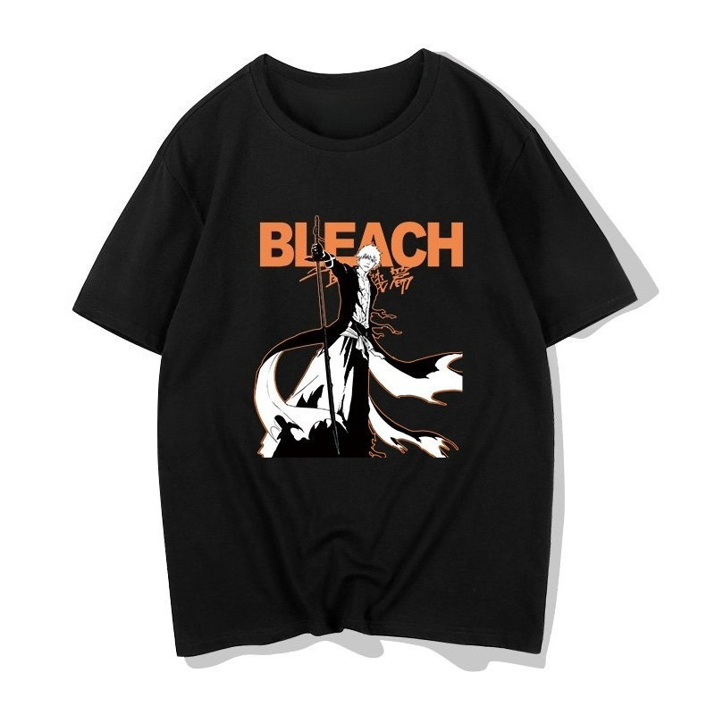 Kaos BLEACH Kurosaki Ichigo Th - Anime Merchandise T Shirt ulasan dan harga