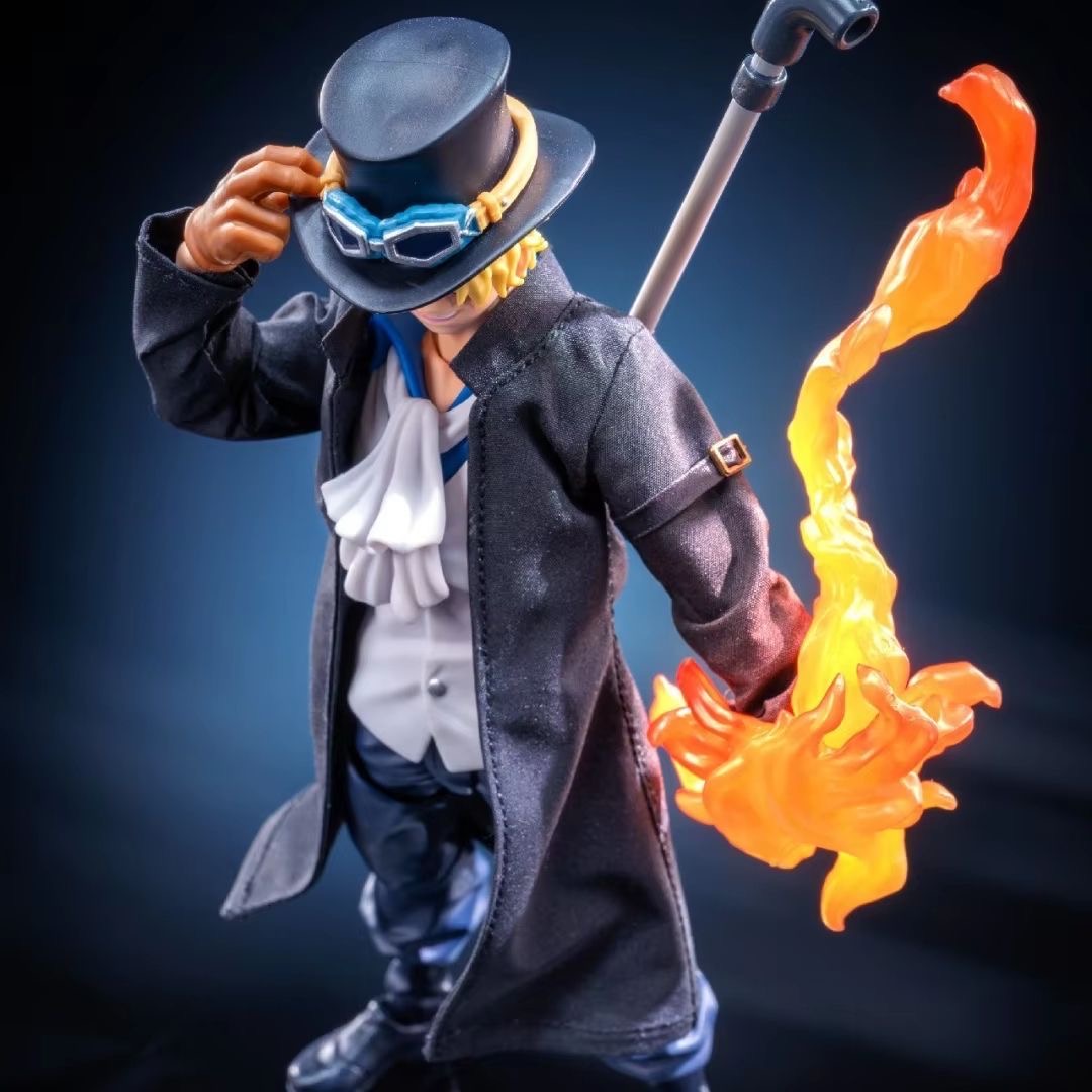Anime One Piece SHF 1/12 Sabo  - Windbreaker Anime Merchandise ulasan dan harga