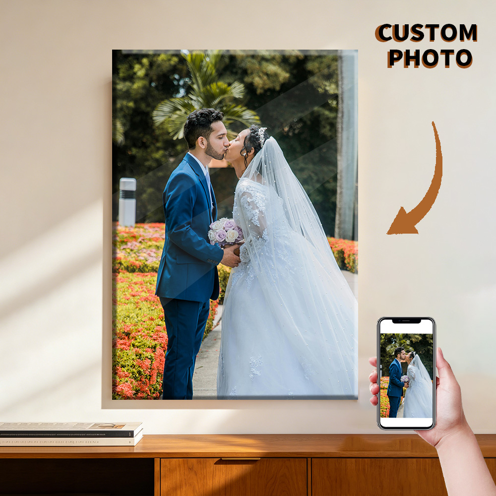 1 Buah Foto Kustom di Atas Kan - Art Print Framed ulasan dan harga