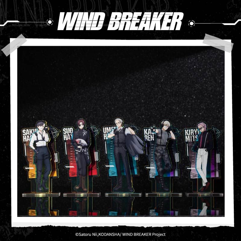 Aniplex Tersedia Stok Stand Ak - Windbreaker Anime Merchandise ulasan dan harga