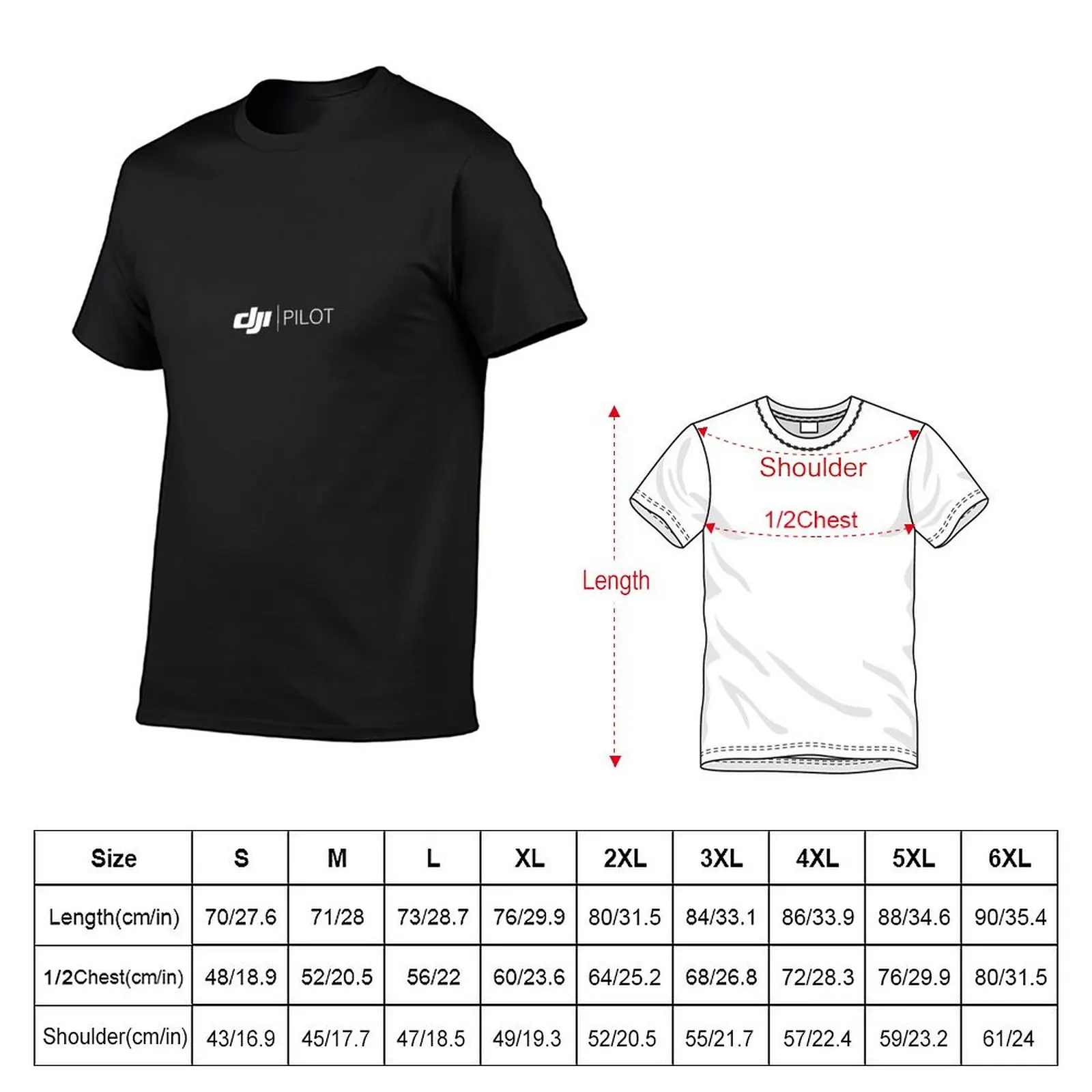 Kaus oblong pria DJI, penjuala - Anime Merchandise T Shirt ulasan dan harga