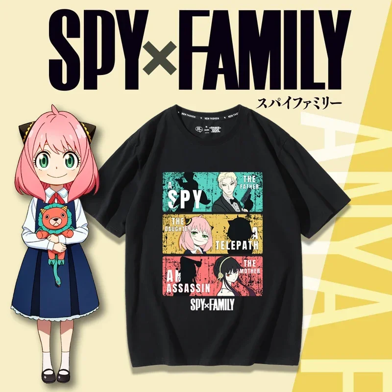 Kaos Cosplay Bertema Spy and F - Anime Merchandise T Shirt ulasan dan harga