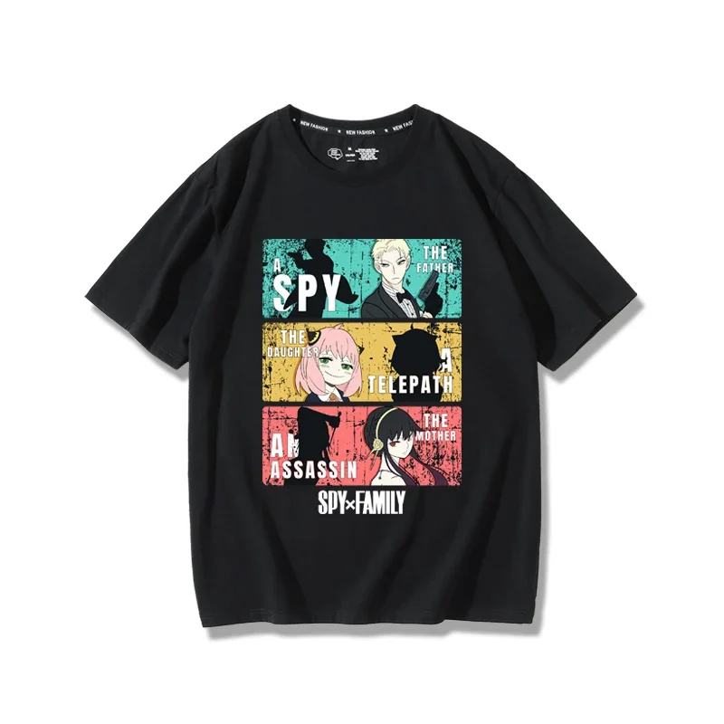 Kaos Cosplay Bertema Spy and F - Anime Merchandise T Shirt ulasan dan harga