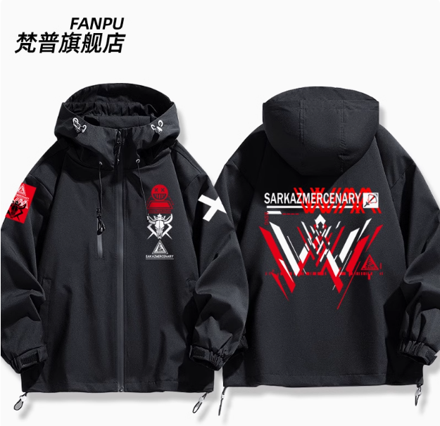 Jaket penahan angin Pria Wanit - Windbreaker Anime Merchandise ulasan dan harga